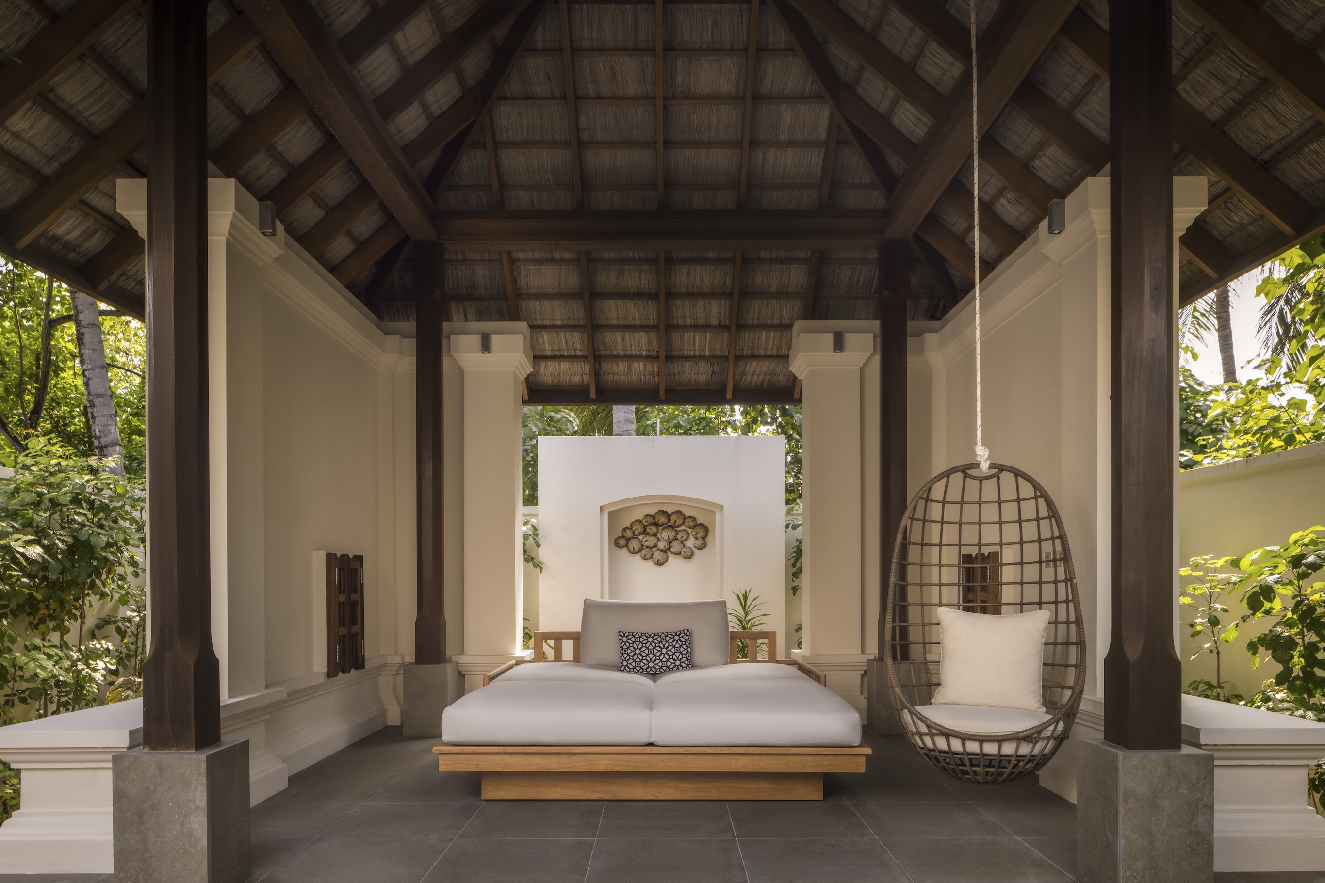 Conrad Maldives Rangali-Finolhu Island - Deluxe Beach Villa with Pool Outdoor